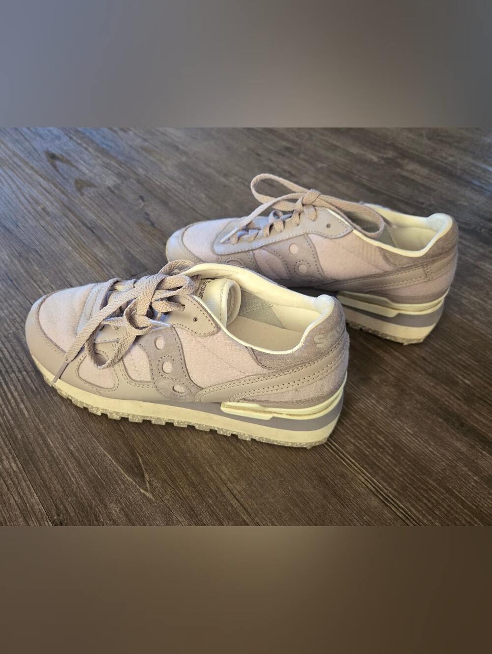 Saucony Shadow Lavender Sneakers Size 6.5